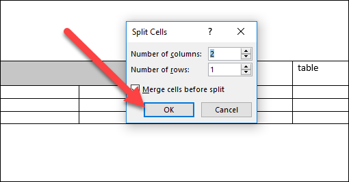 mac word shortcut for merge cells